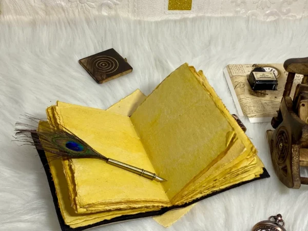 The Lovers Vintage Leather Journal