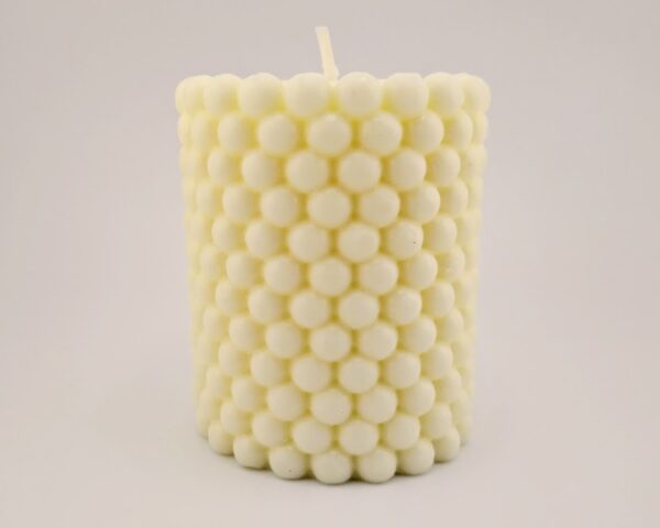 Large Bubble Pillar Candle